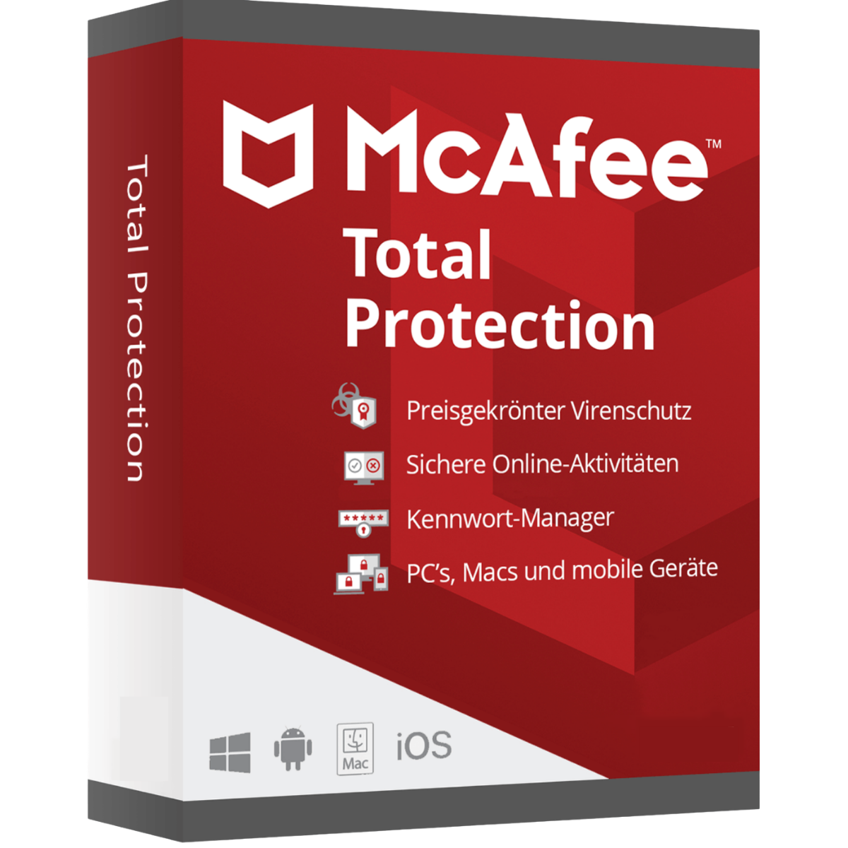McAfee Total Protection – Produktbild