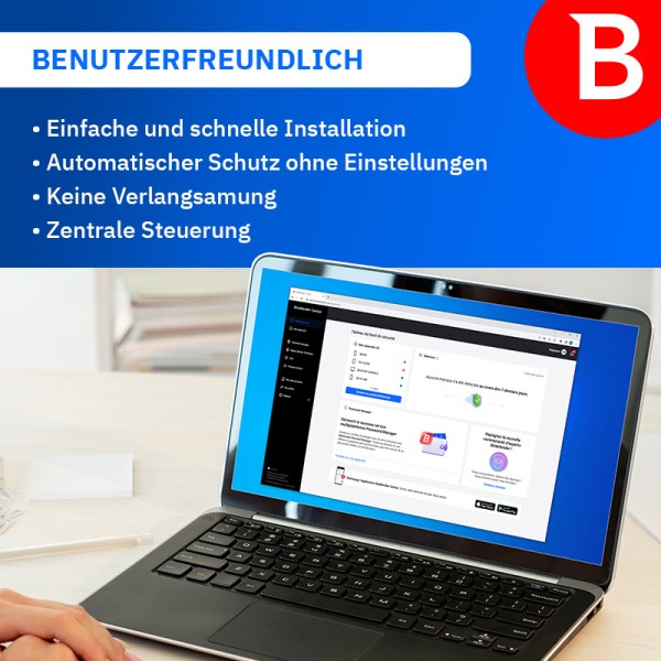 Bitdefender Total Security + VPN | 3 Geräte - 2 Jahre – Produktbild