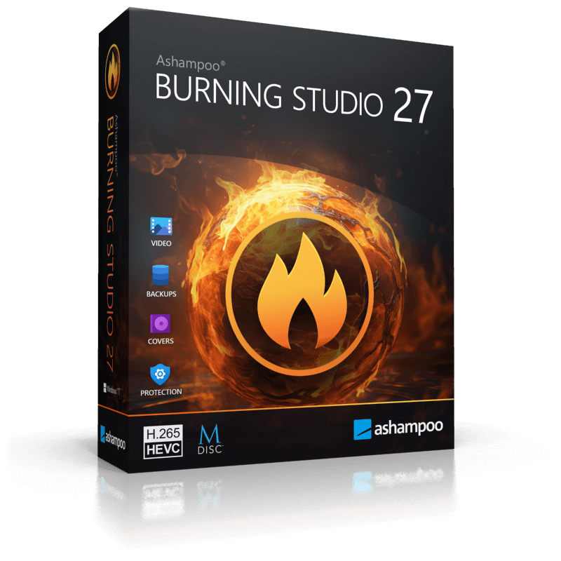 Ashampoo Burning Studio 27 – Produktbild