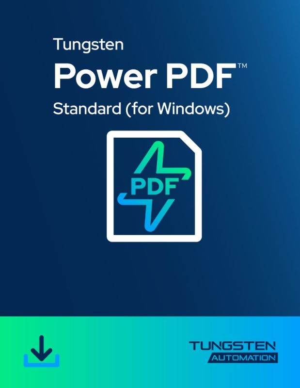 Tungsten / Kofax Power PDF Standard 2025.3 – Produktbild