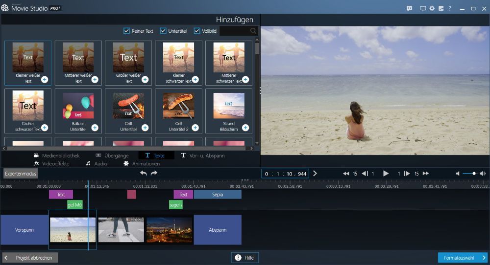 Ashampoo Movie Studio Pro 3 – Produktbild