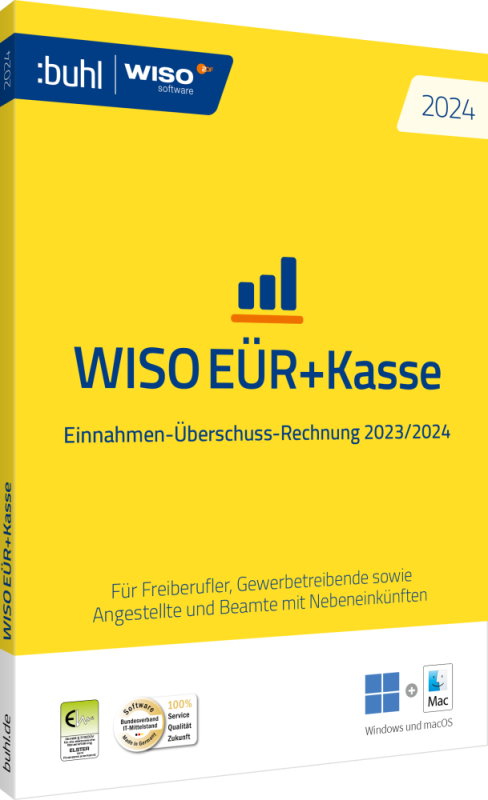 WISO EÜR & Kasse 2024 – WISO EUR Kasse 2024