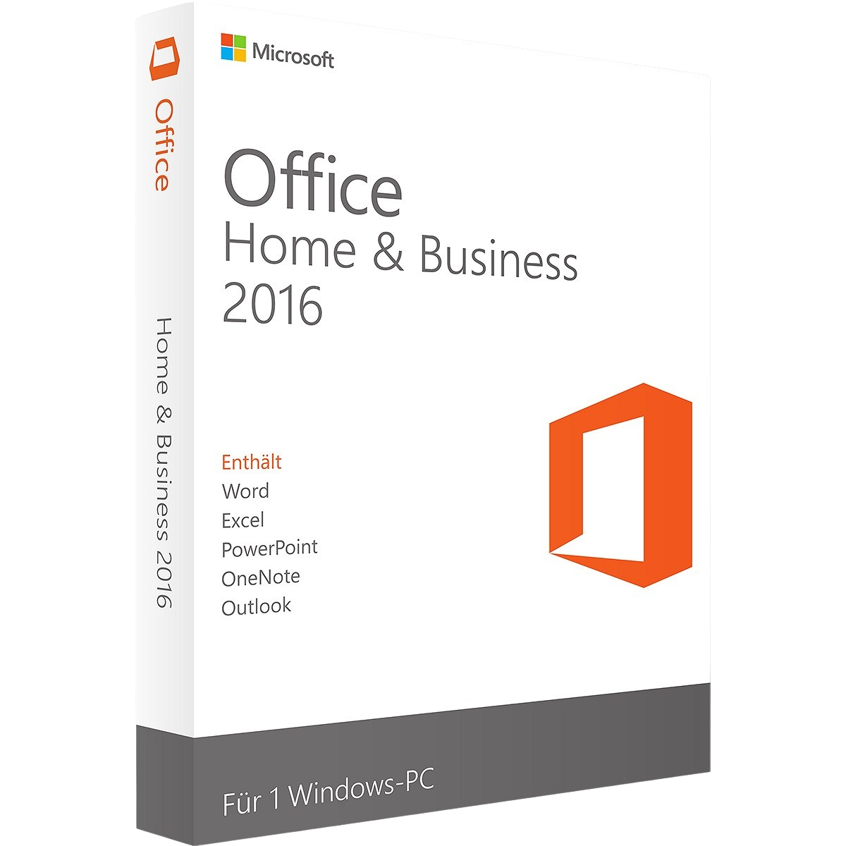 Office 2016 Home & Business – Produktbild