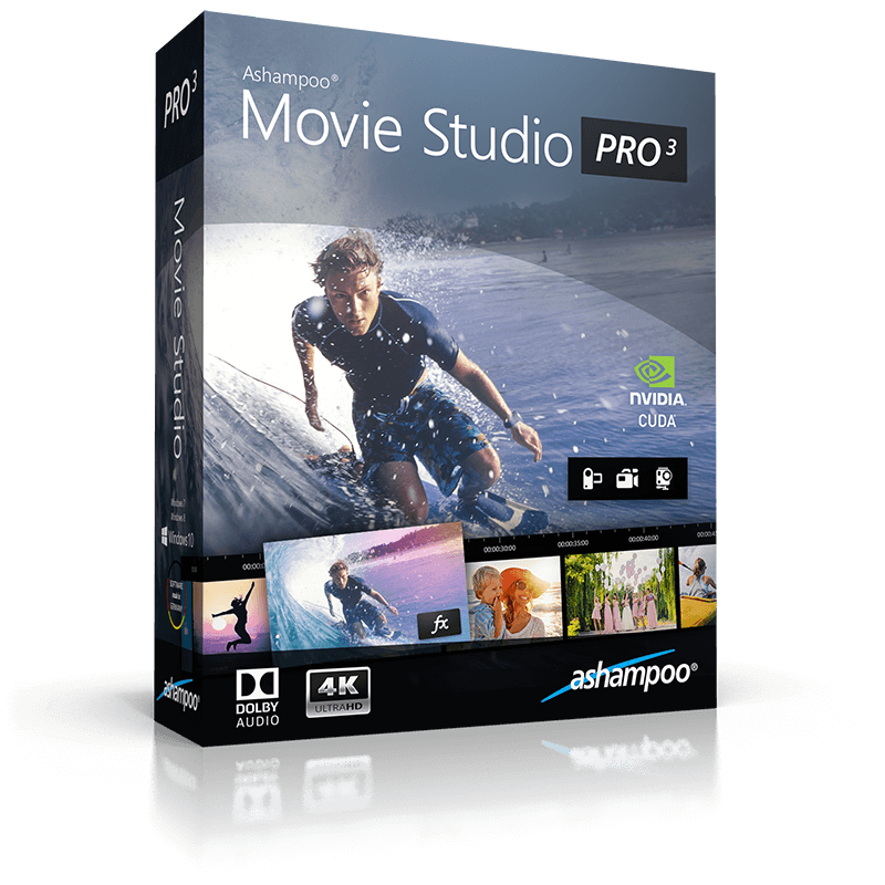 Ashampoo Movie Studio Pro 3 – Produktbild