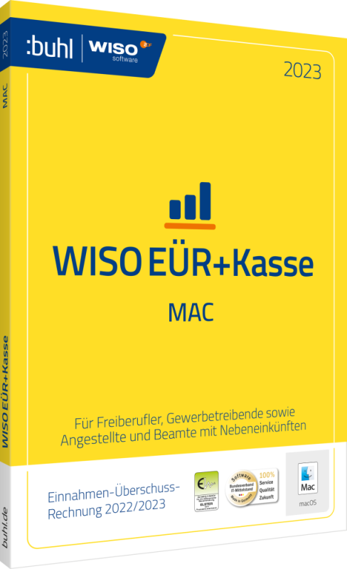 WISO EÜR & Kasse 2023 | MacOS – WISO EUR Kasse 2023 MAC