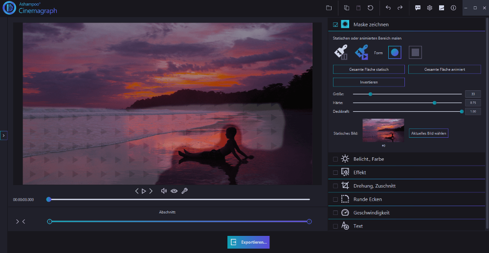 Ashampoo Cinemagraph – Produktbild