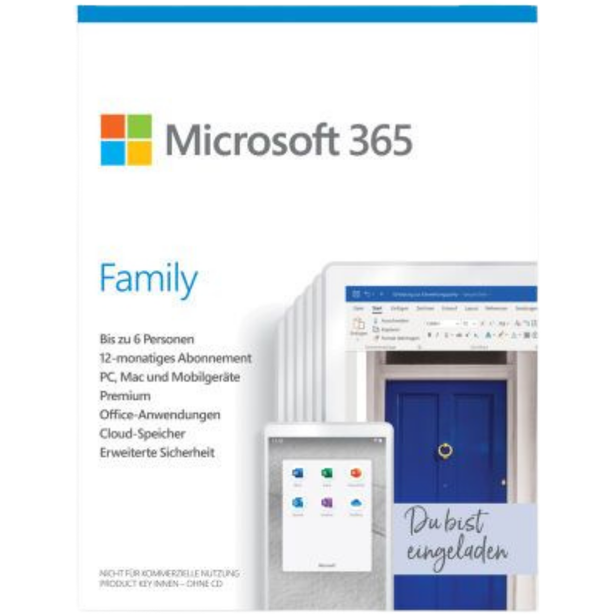 Microsoft 365 Family – Produktbild