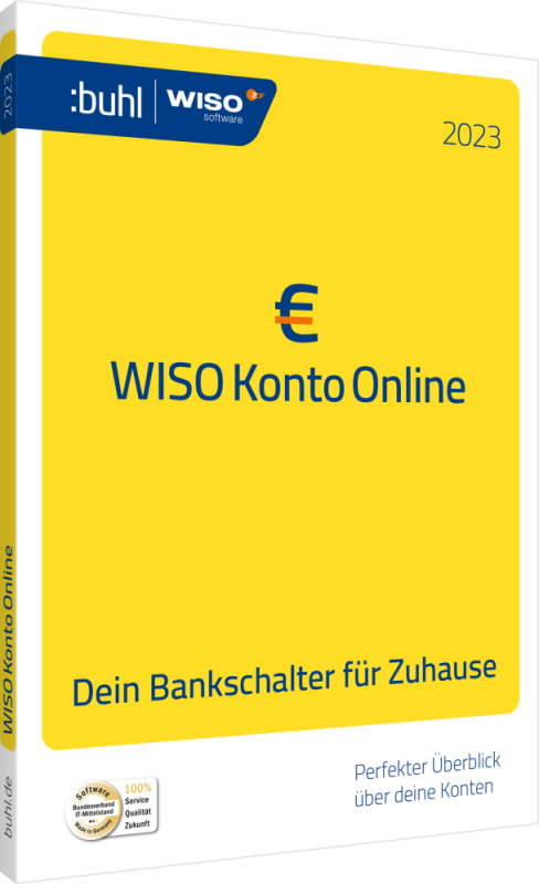 WISO Konto Online 2023 – Produktbild
