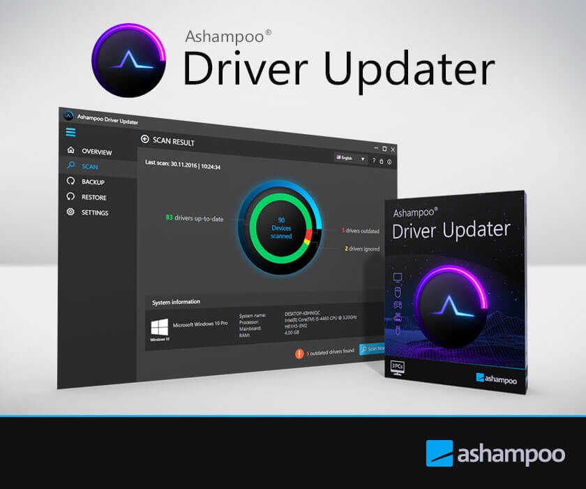 Ashampoo Driver Updater – Produktbild