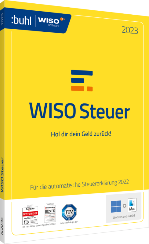 WISO Steuer 2023 (für das Steuerjahr 2022) – Produktbild