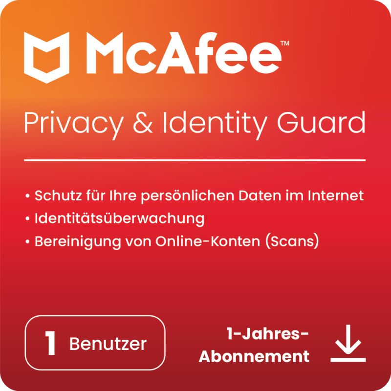 McAfee Privacy & Identity Guard – Produktbild