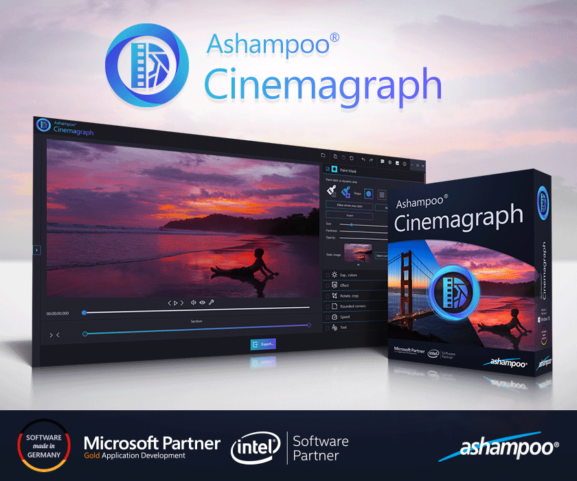 Ashampoo Cinemagraph – Produktbild