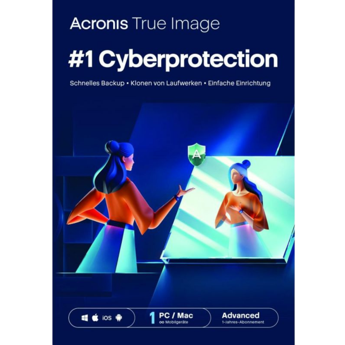 Acronis True Image Advanced 50 GB – Produktbild