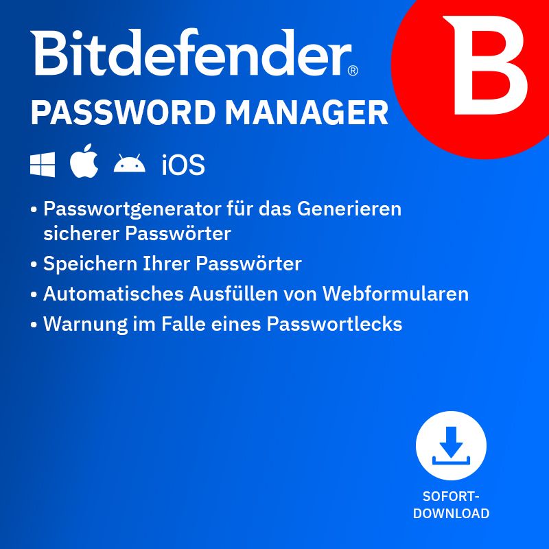 Bitdefender Password Manager – Produktbild