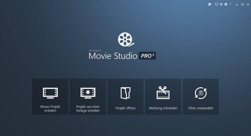 Ashampoo Movie Studio Pro 3 – Produktbild