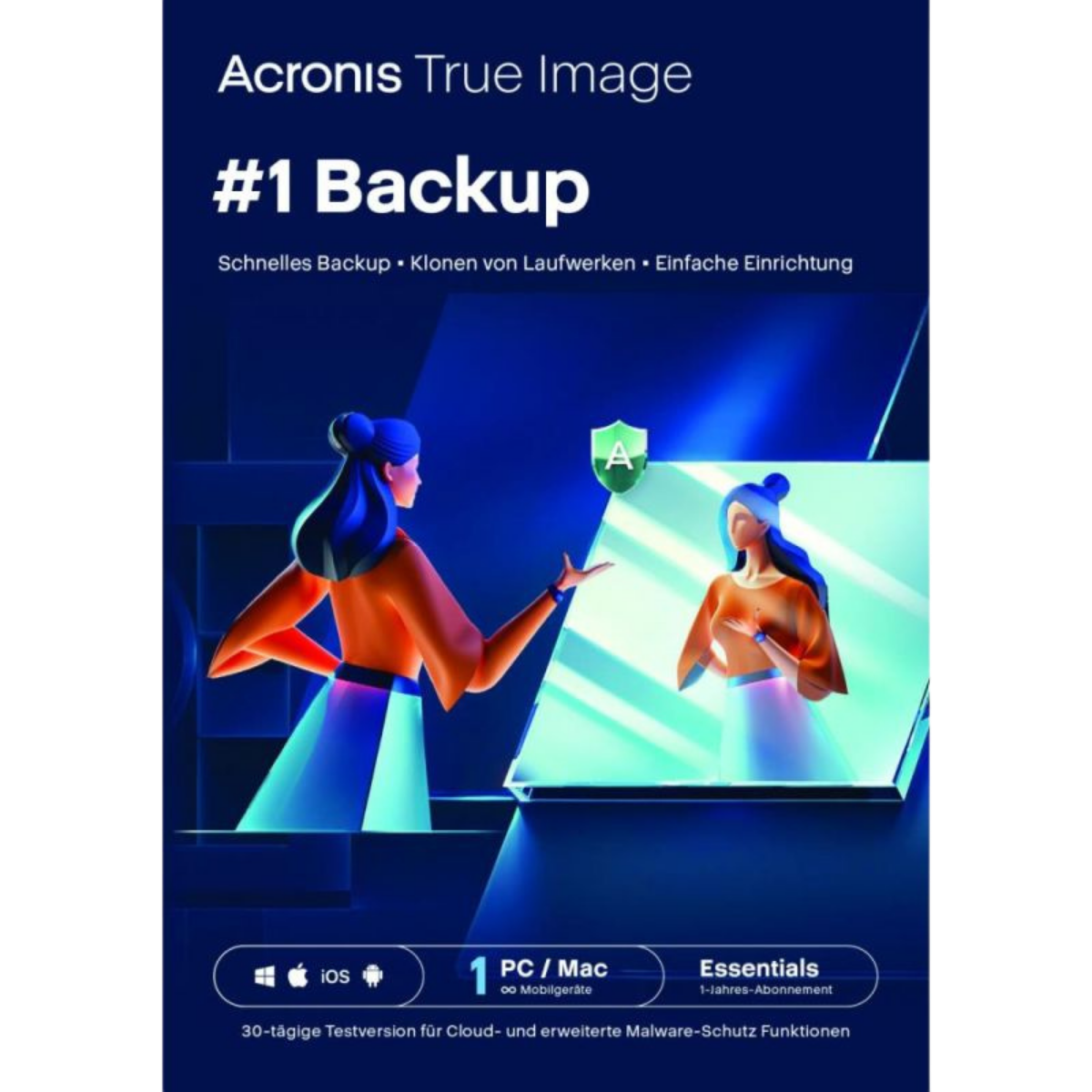 Acronis True Image Essentials – Produktbild