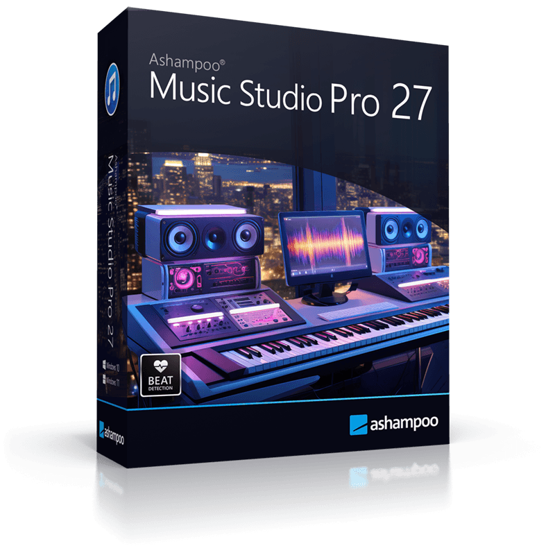 Ashampoo Music Studio Pro 27 – Produktbild