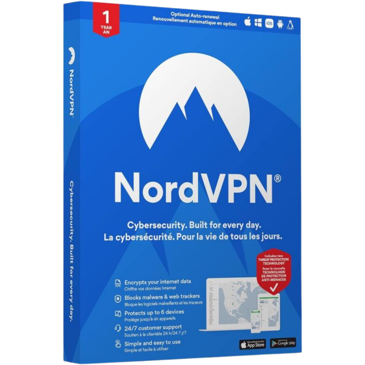 NordVPN Standard VPN + Cybersecurity – Produktbild
