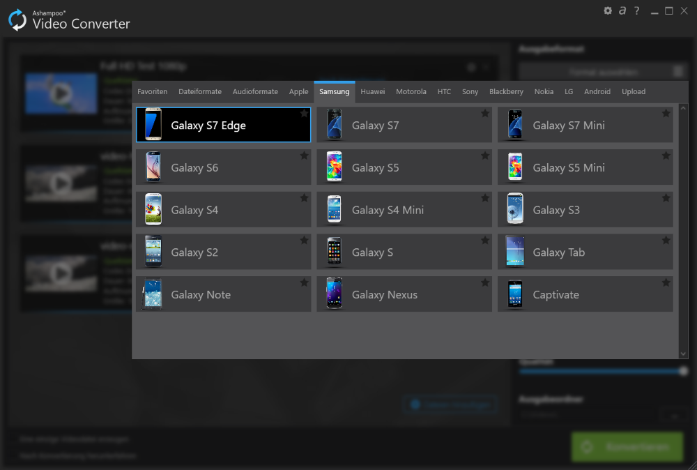 Ashampoo Video Converter – Produktbild