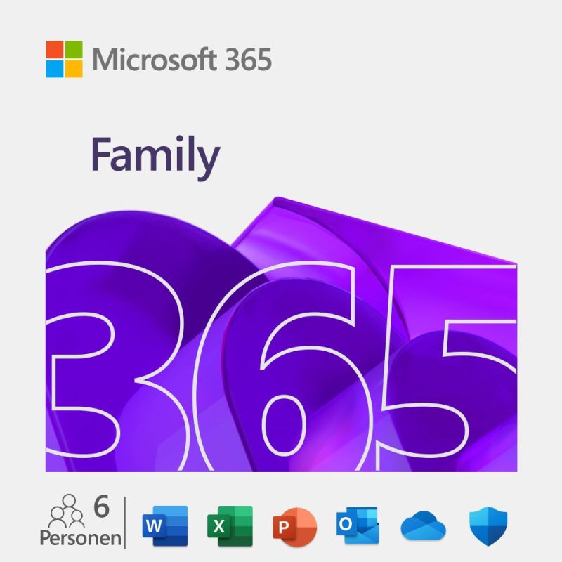 Microsoft 365 Family – Produktbild