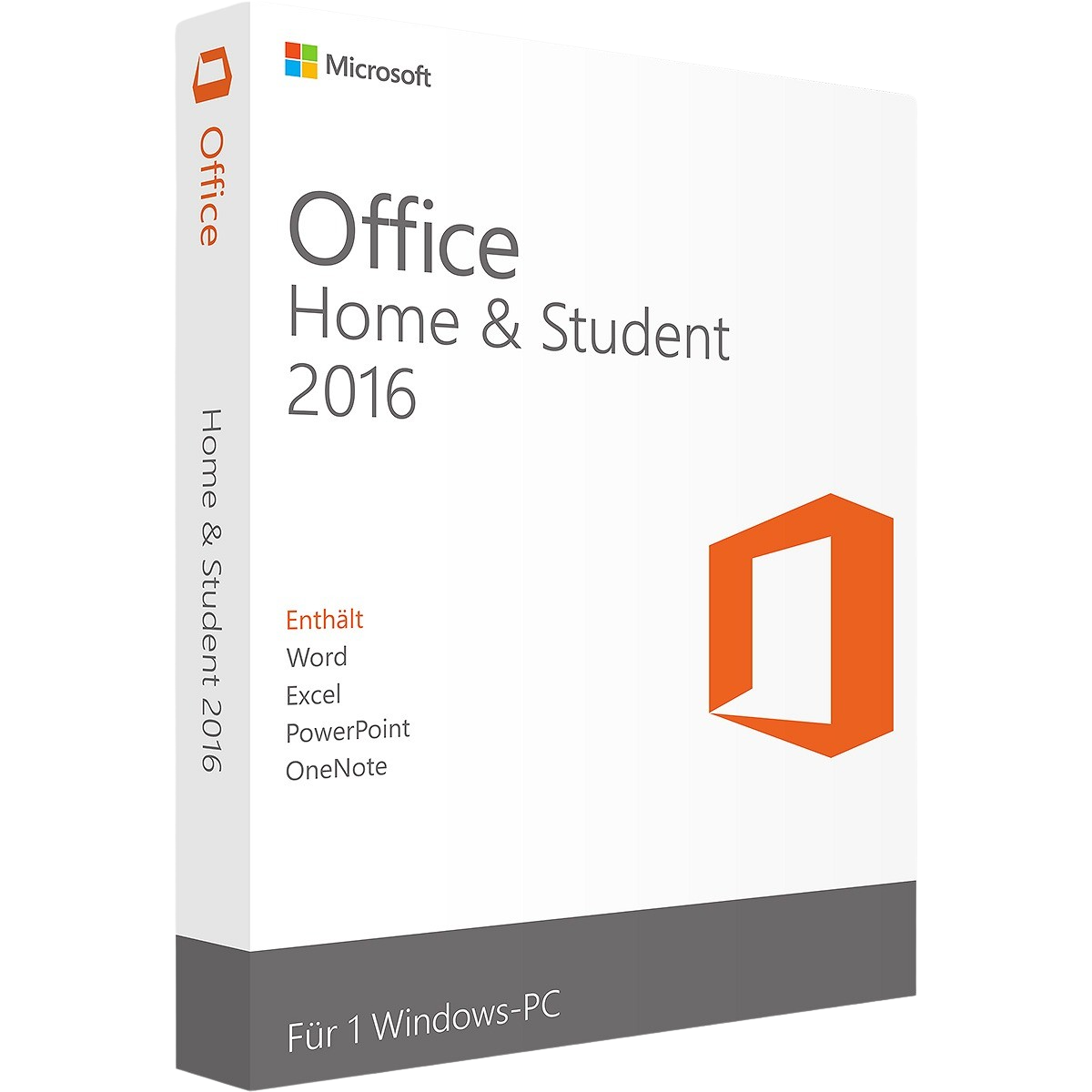 Office 2016 Home & Student – Produktbild