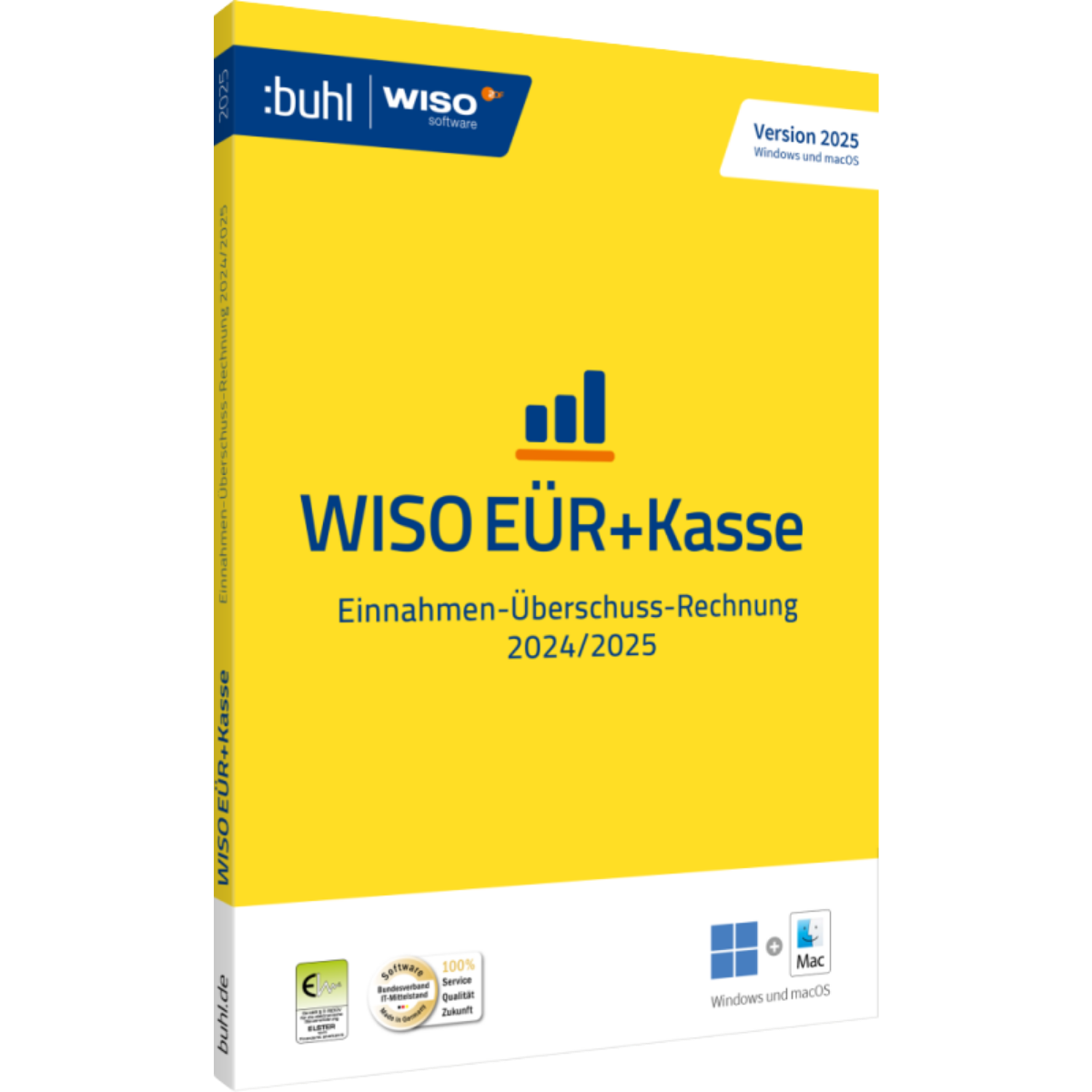 WISO EÜR & Kasse 2025 – WISO EUR Kasse 2025