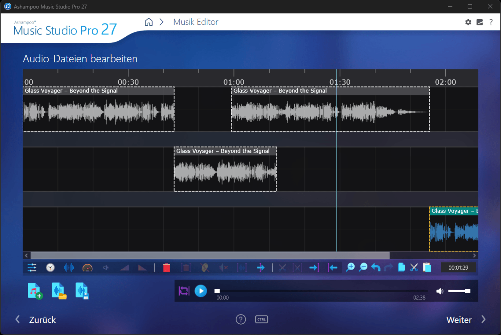 Ashampoo Music Studio Pro 27 – Produktbild