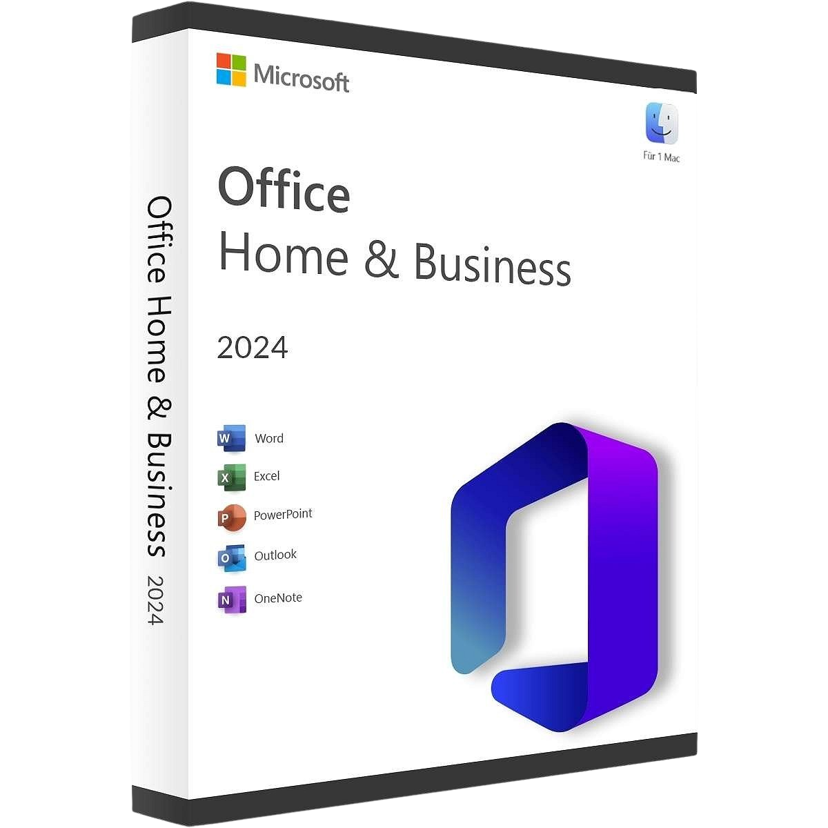 Office 2024 Home & Business für MacOS – Produktbild