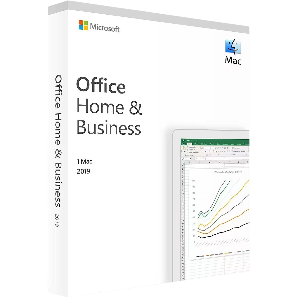 Office 2019 Home & Business für MacOS – Produktbild