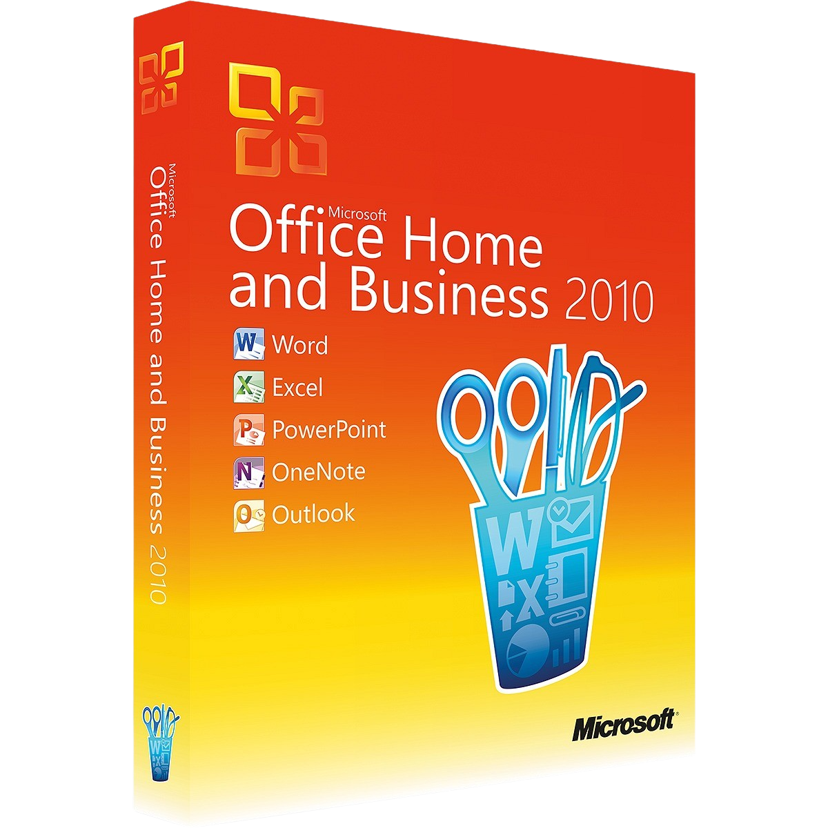 Office 2010 Home & Business – Produktbild