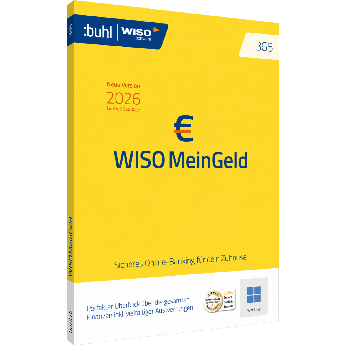 WISO Mein Geld 365 (Version 2026) – Produktbild