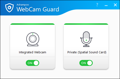 Ashampoo Webcam Guard – Produktbild
