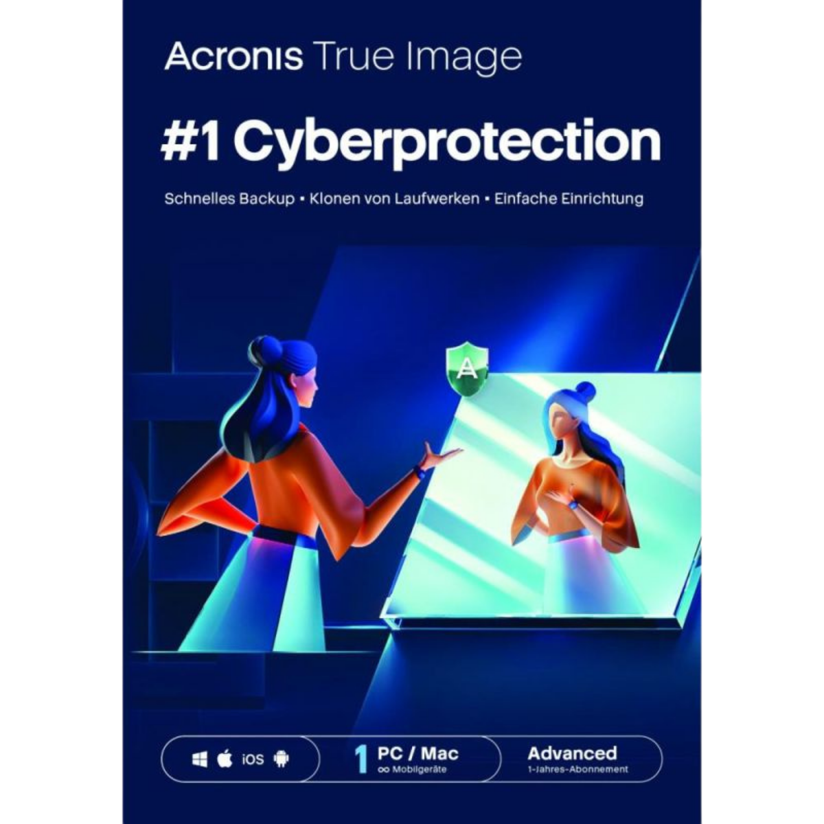 Acronis True Image Advanced 500 GB – Produktbild