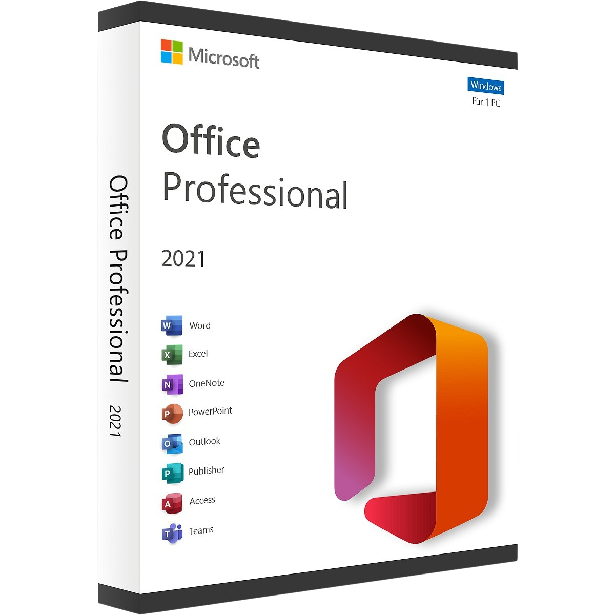 Office 2021 Professional – Produktbild