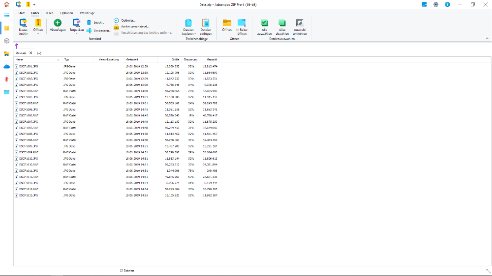 Ashampoo ZIP Pro 4 – Produktbild