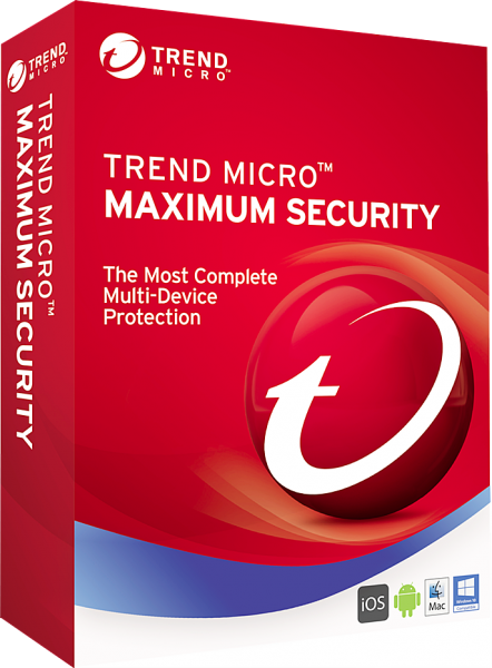 Trend Micro Maximum Security – Produktbild