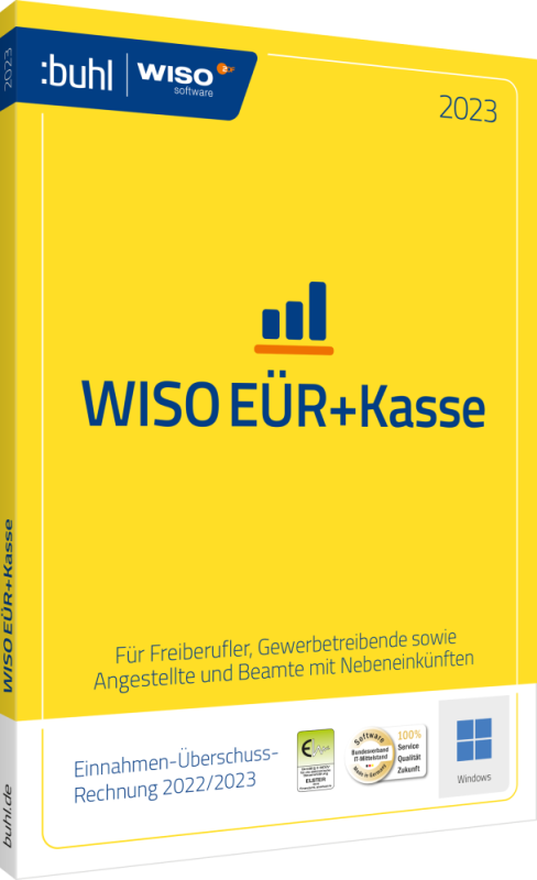 WISO EÜR & Kasse 2023 – WISO EUR Kasse 2023