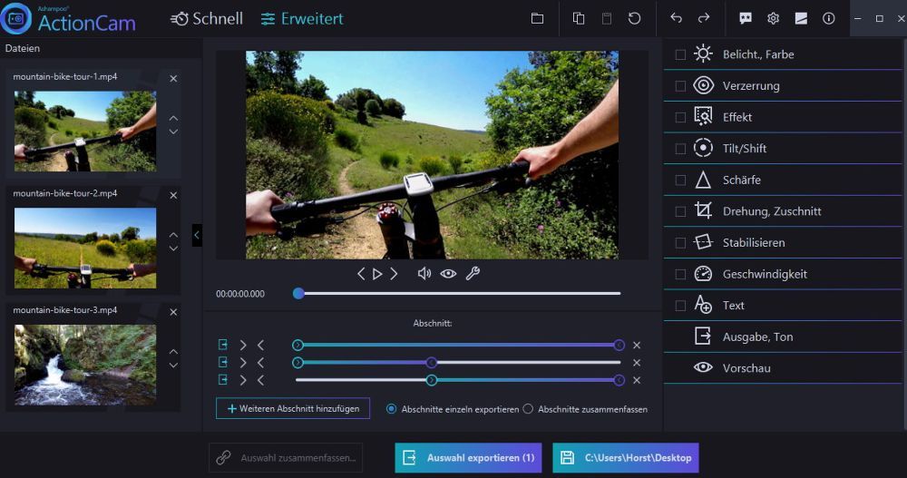 Ashampoo ActionCam – Produktbild