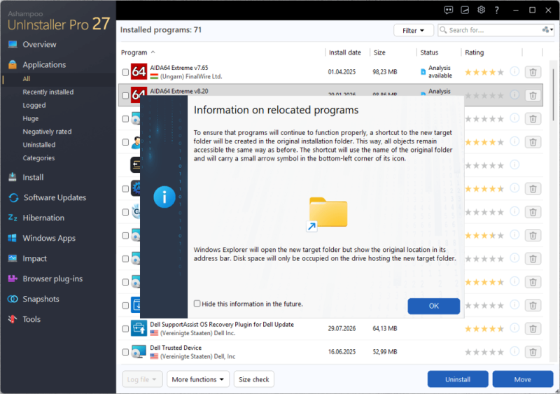 Ashampoo UnInstaller Pro 27