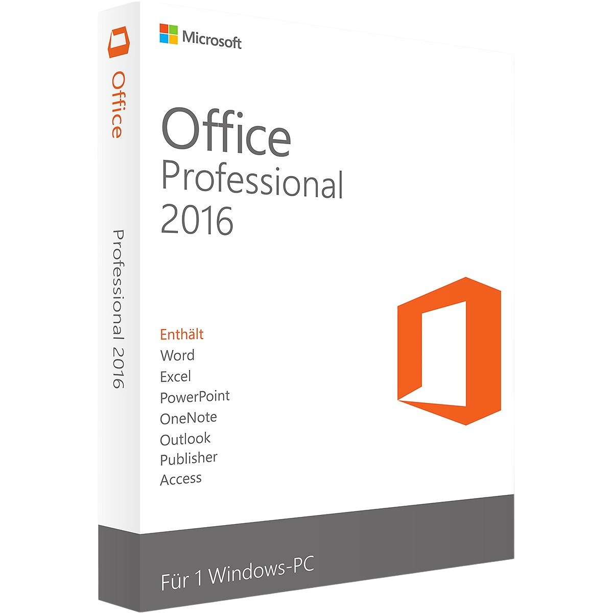Office 2016 Professional – Produktbild