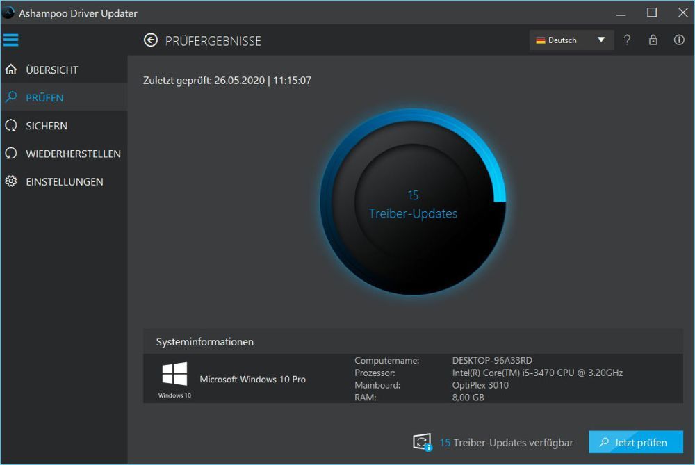 Ashampoo Driver Updater – Produktbild